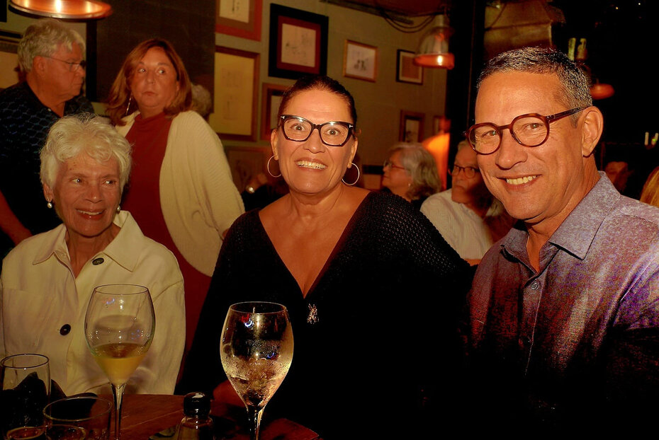Sonia dos Anjos, Helena Araujo Santos e Antonio Saraiva (Foto: Duda Alvares/Divulga&ccedil;&atilde;o)