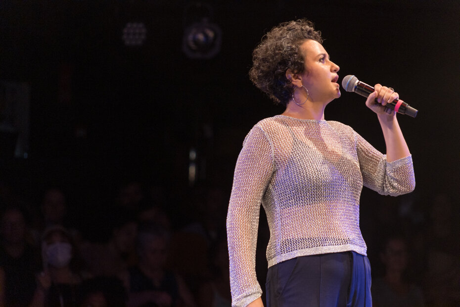 Camila Lopez reverencia Elis Regina em show no 373 (Foto: Katiuska Salles /Divulga&ccedil;&atilde;o)