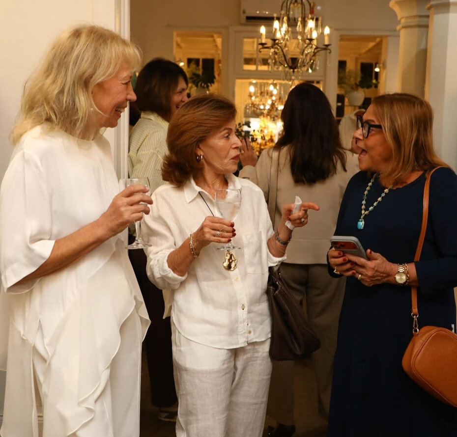 Mirna Iepsen com Elisabeth Brochmann e Liginha Ayub na Maria Quit&eacute;ria (Foto: Marcelo Noronha/Divulga&ccedil;&atilde;o)