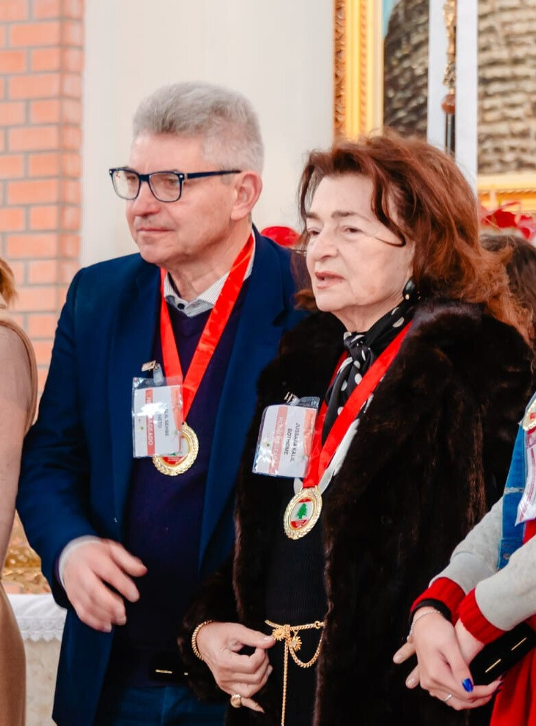 Kalil Sehbe e Jussara Kalil Bothomé participaram das bonitas festividades (Foto: Divulgação)