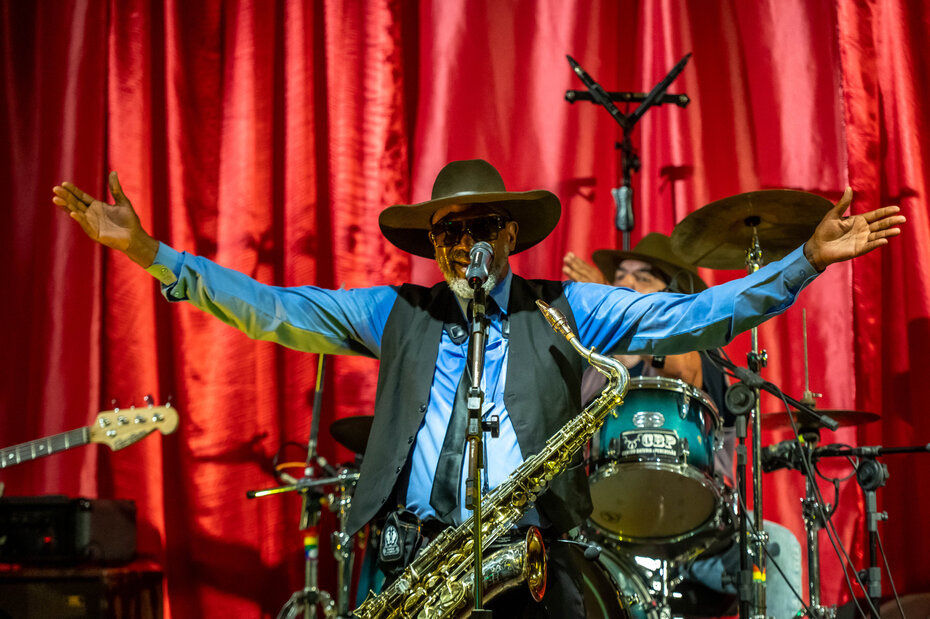 O inventor da música blues house Derrick “Big” Walker fará show em Porto Alegre (Foto: Zé Carlos de Andrade/Divulgação)