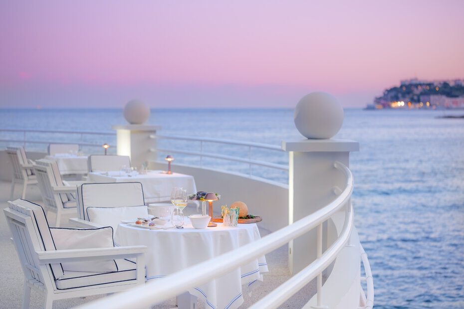 O jantar de julho acontece no Restaurante Elsa Marcel Ravin, Monte Carlo Beach Hotel (Foto: MCSBM/Divulga&ccedil;&atilde;o)