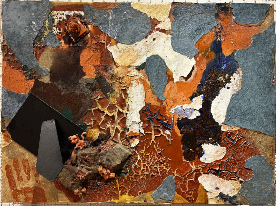 A obra Pintura do absurdo, de Fernanda Martins Costa, integra a mostra (Foto: Divulgação)