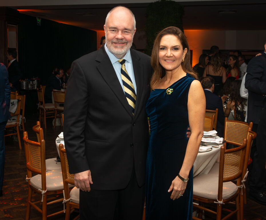 Henri Chazan e Leandra Girardi (Foto: Evandro Leal/Divulga&ccedil;&atilde;o)