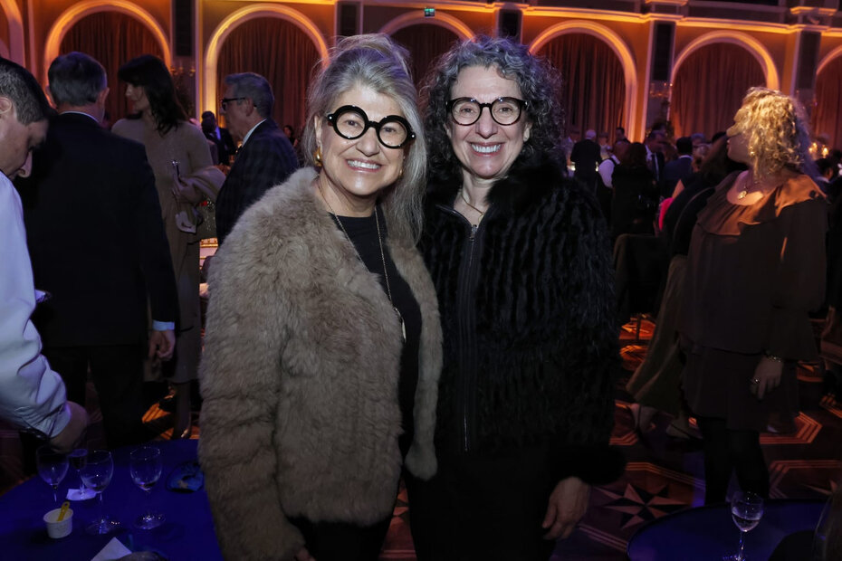 Vera Lannes e Leila Castelan nas comemora&ccedil;&otilde;es (Foto: Divulga&ccedil;&atilde;o)
