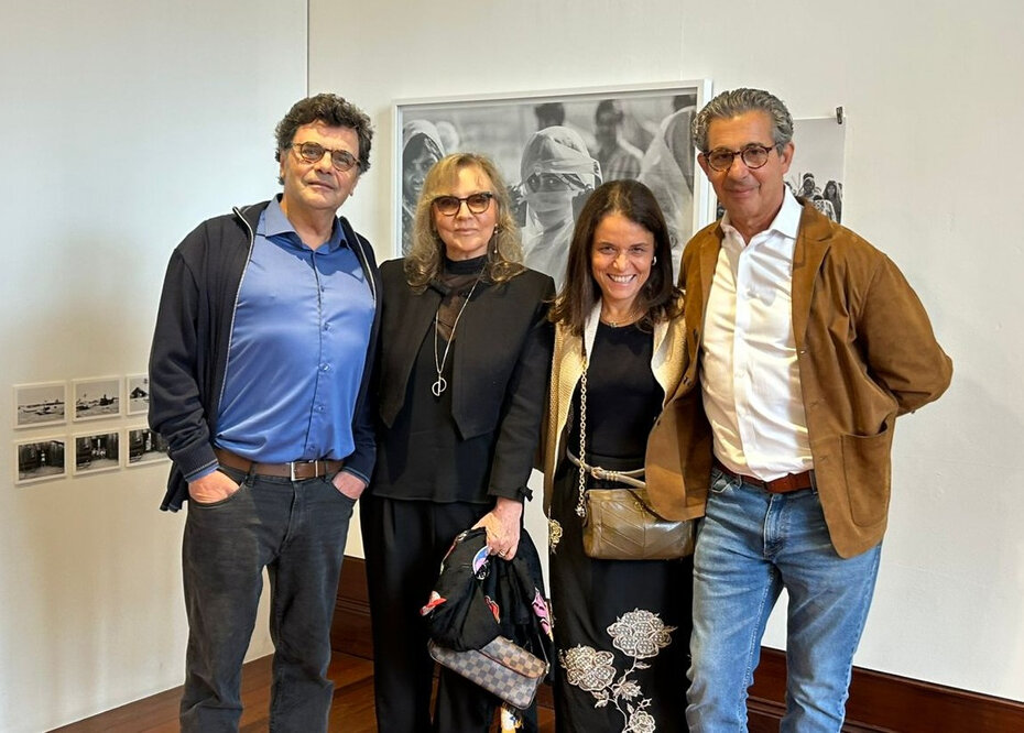 Josué Vânius Hoewell, Carmen Ferrão, Patrice Gaidzinski e Tonico Alvares (Foto: Divulgação)