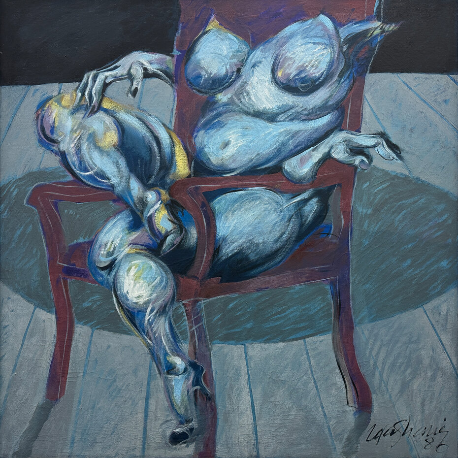 Pintura de Maria Lídia Magliani participa da mostra (Foto: Divulgação)