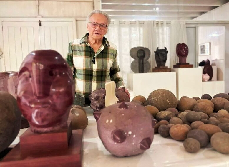 As obras de Bez Batti e seus relatos farão parte de seu novo livro (Foto: Divulgação)