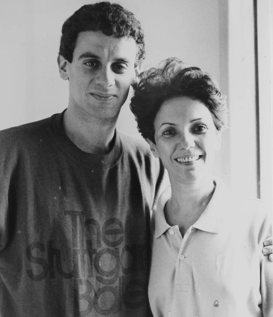 Fernando Bujones e Vera Bublitz, na passagem do bailarino por Porto Alegre nos anos 1980 (Acervo BVB/Divulgação)