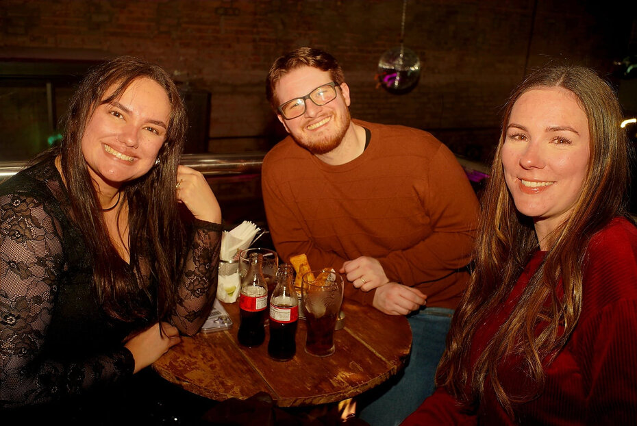 M&aacute; Licks, que comemorava seu anivers&aacute;rio, Matheus Licks Nietto e Alessandra Jung (Foto: Duda Alvares/Divulga&ccedil;&atilde;o)