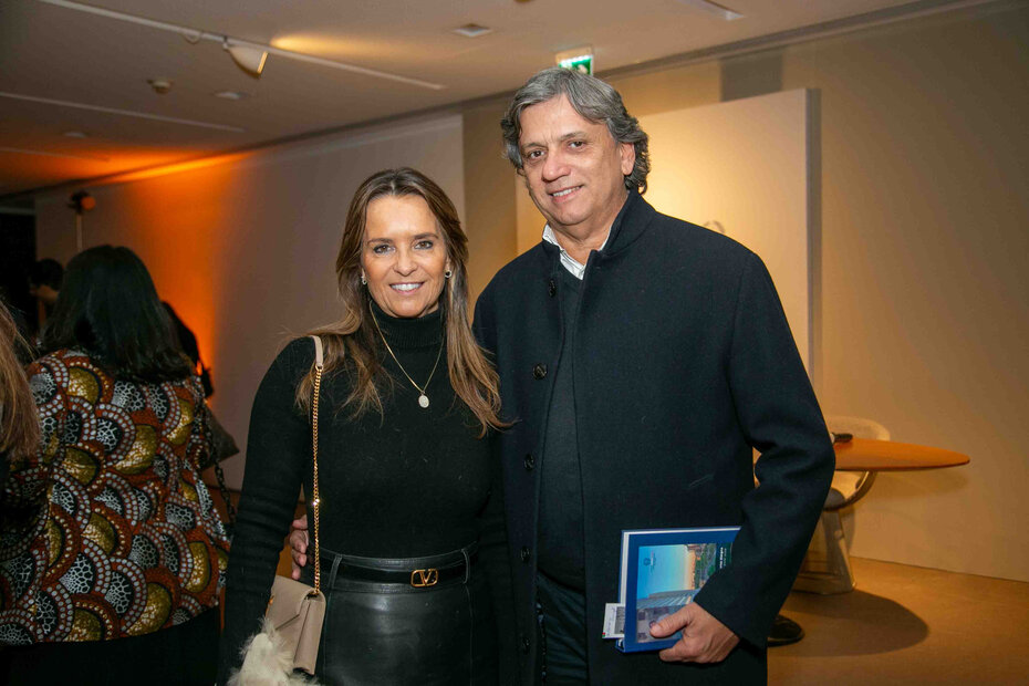 Margot Dreher e Antônio Cesa Longo prestigiaram o evento (Foto: Lenara Petenuzzo/Divulgação)