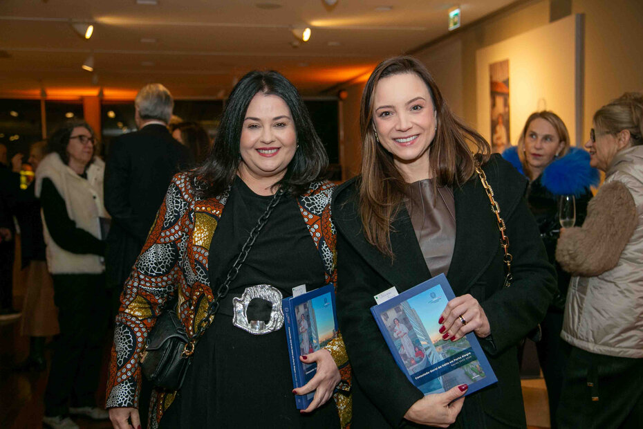 Simiane Gil e Clarissa Fares (Foto: Lenara Petenuzzo/Divulgação)