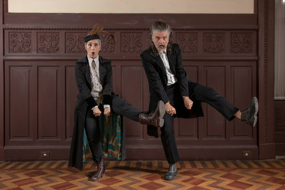 Hique Gomez e Simone Rasslan estrelam a experiência festiva na Sbørnia (Foto: Nilton Santolin/Divulgação)