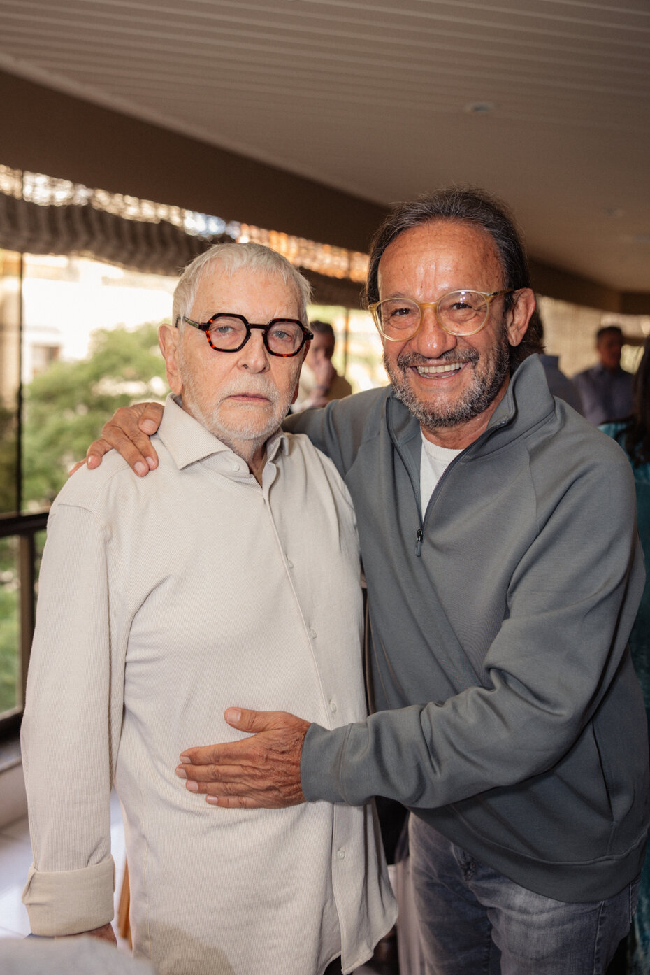 Fernando Ernesto Corr&ecirc;a recebeu o abra&ccedil;o de Pedro Pacheco Sirotsky (Foto: Divulga&ccedil;&atilde;o)