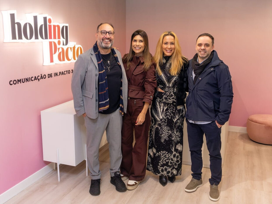 Kl&eacute;cio Santos, Cris Pinto, Liana de Lamare e Caca Gon&ccedil;alves (Foto: Divulga&ccedil;&atilde;o)