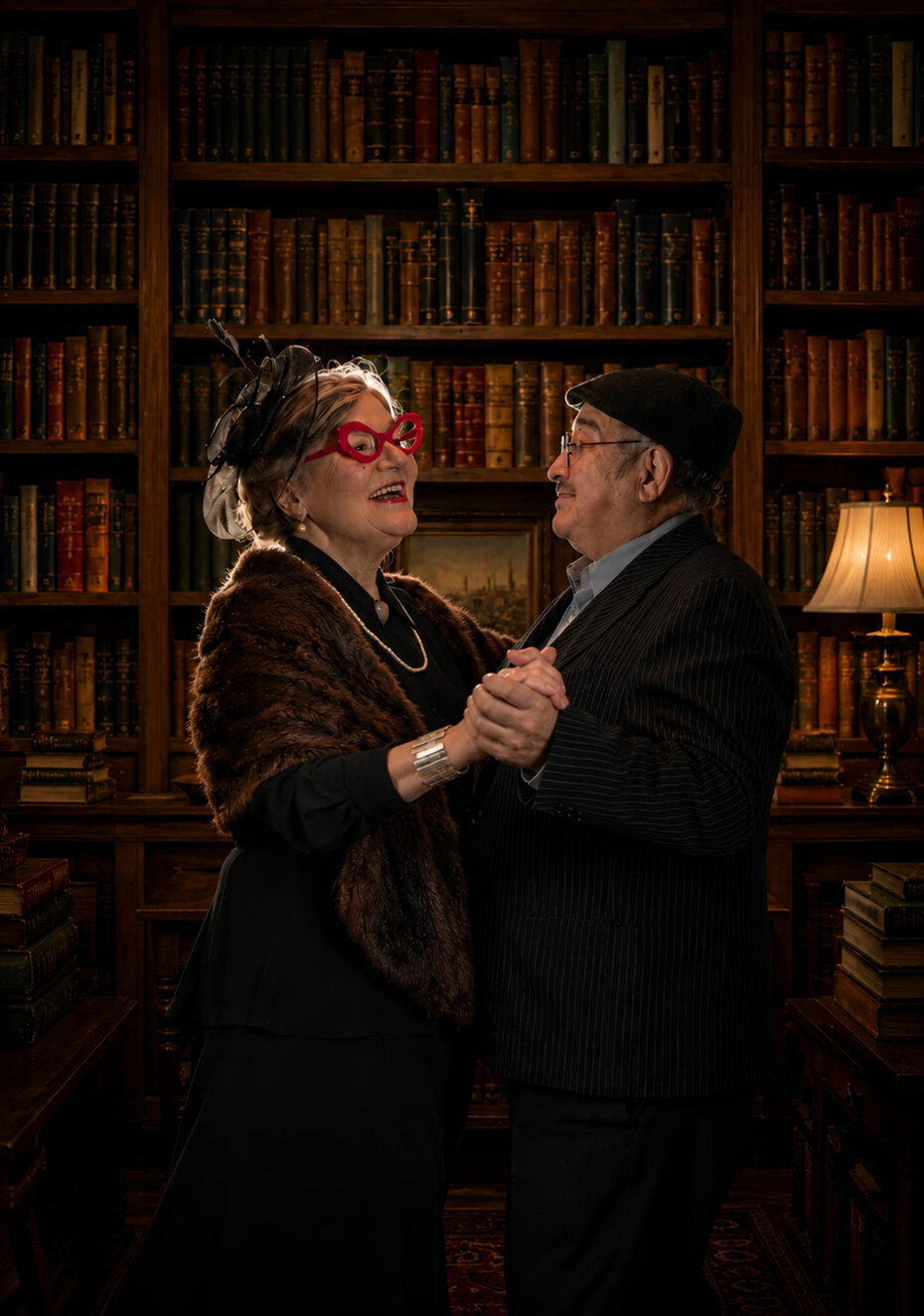 Arlete Cunha e Z&eacute; Ad&atilde;o Barbosa em A Livraria do Amor (Foto: Daniel Jainechine/Divulga&ccedil;&atilde;o)