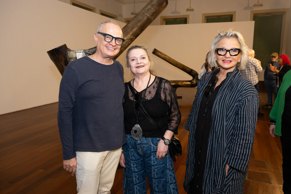 Carlos Trevi, Zetti Neuhaus e Ana Aita (Foto: Andrea Graiz/Divulgação)
