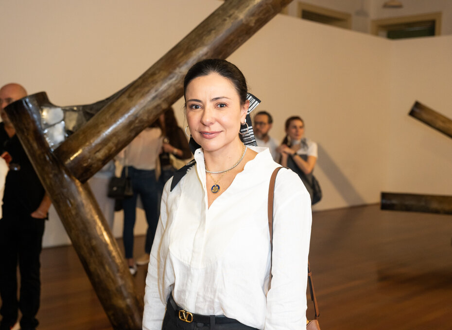 Maria Fernanda Santin, da Bienal do Mercosul (Foto: Andrea Graiz/Divulgação)