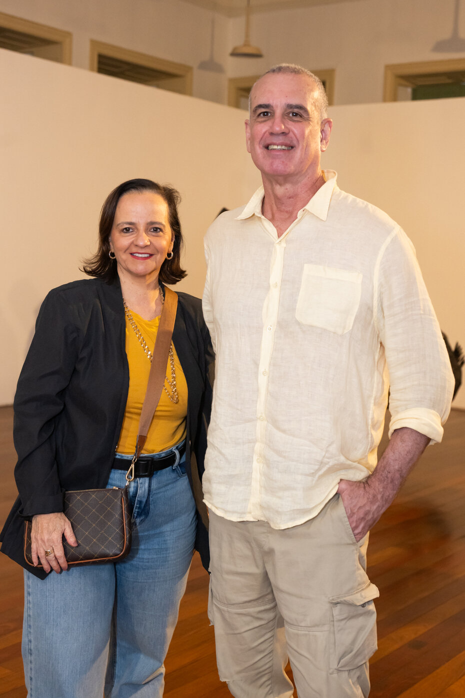 Lize Jung com o arquiteto Marcelo Canarim (Foto: Andrea Graiz/Divulgação)