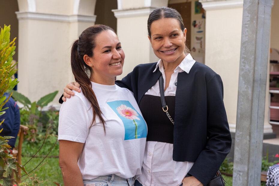 Ana Theobald e a chef Juliana Corrêa colaboraram com o evento (Foto: Fábio Martins/Divulgação)