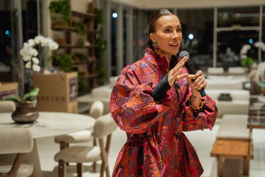 Claudia Bartelle reuniu embaixadores e apoiadores em encontro esta semana (Foto: William Rossoni Divulga&ccedil;&atilde;o)