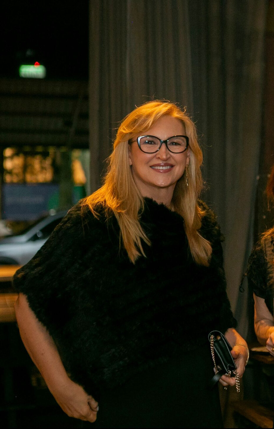 Elisa Carminati Scowronsky nos festejos da Bon Gourmet (Foto: Lisa Roos/Divulga&ccedil;&atilde;o)