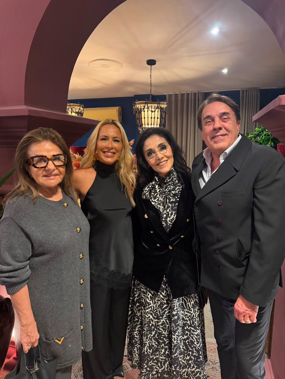 Adulce Zaffari, Liana Delamare, Suzana Stefenon e André Strauch (Foto: Divulgação)