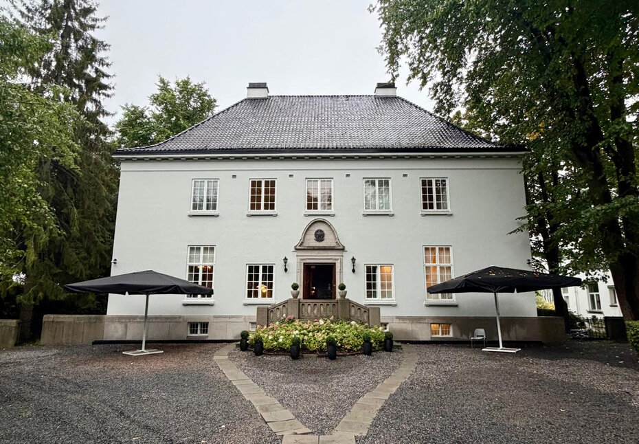 A resid&ecirc;ncia oficial do embaixador do Brasil em Oslo (Foto: Divulga&ccedil;&atilde;o)