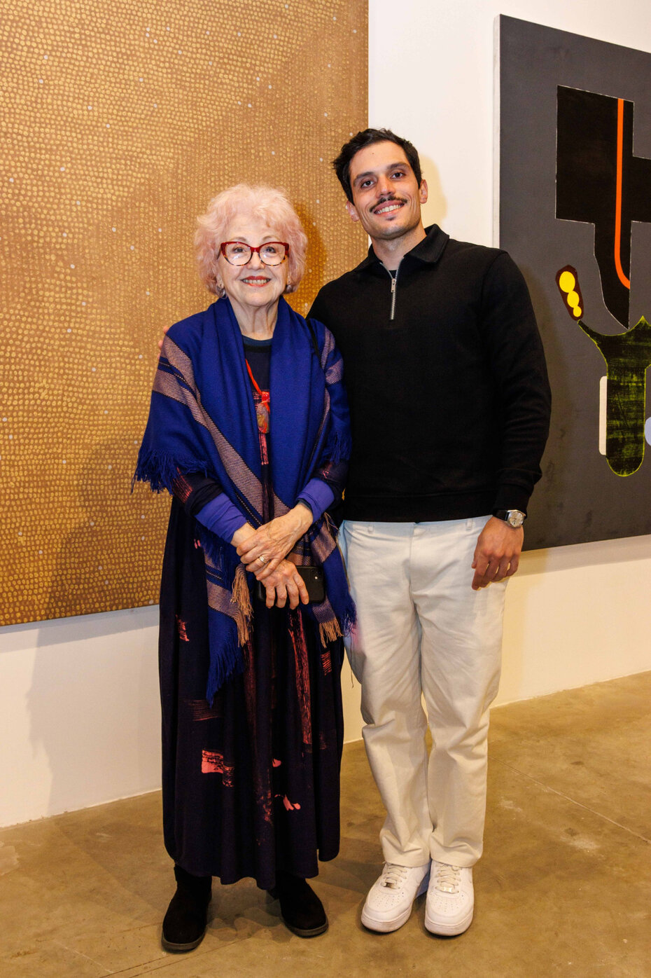 Renata Rubim e Pedro Rubim prestigiaram a vernissage (Foto: Nilton Santolin/Divulga&ccedil;&atilde;o)