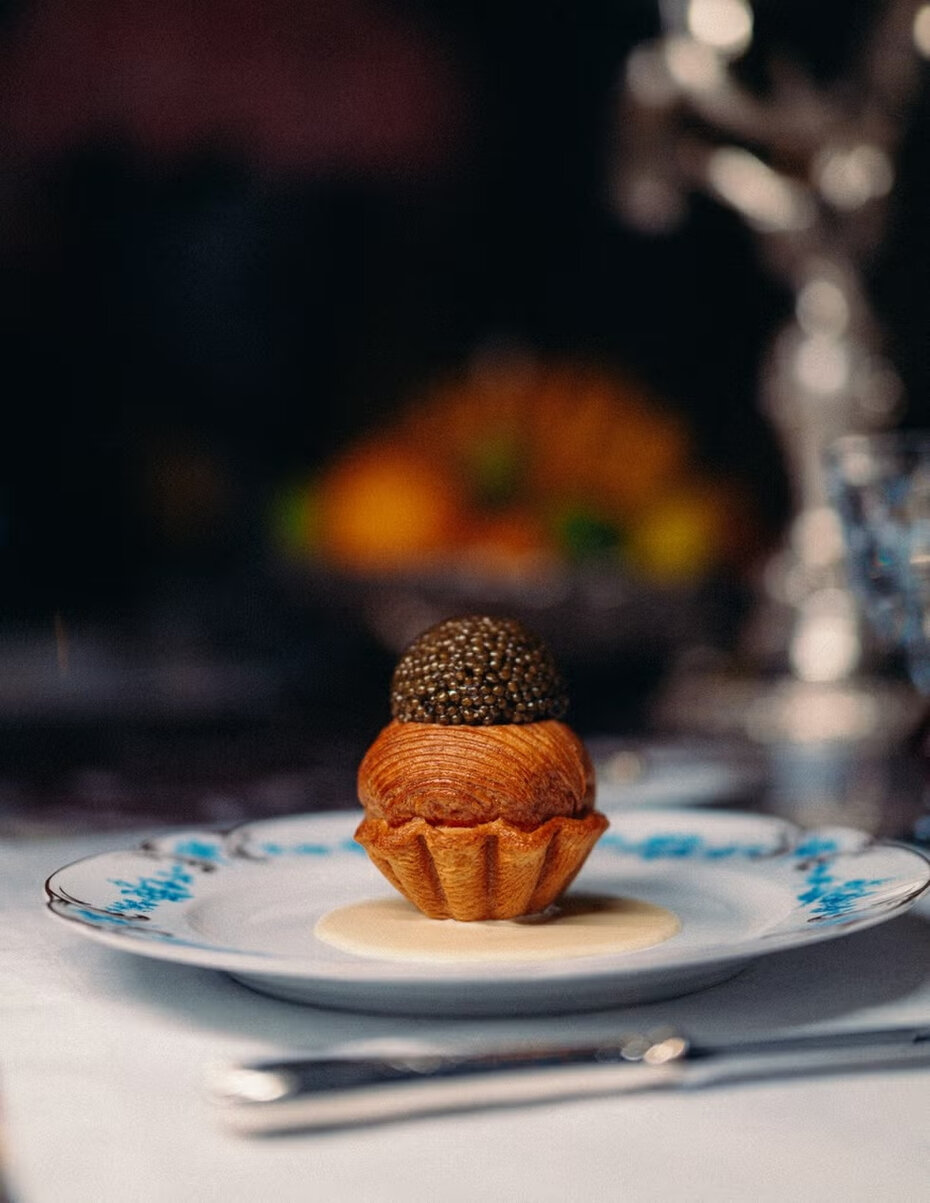 Detalhe de uma das sobremesas que compõem a experiência gastronômica (Foto: Dorchester Collection/Divulgação)