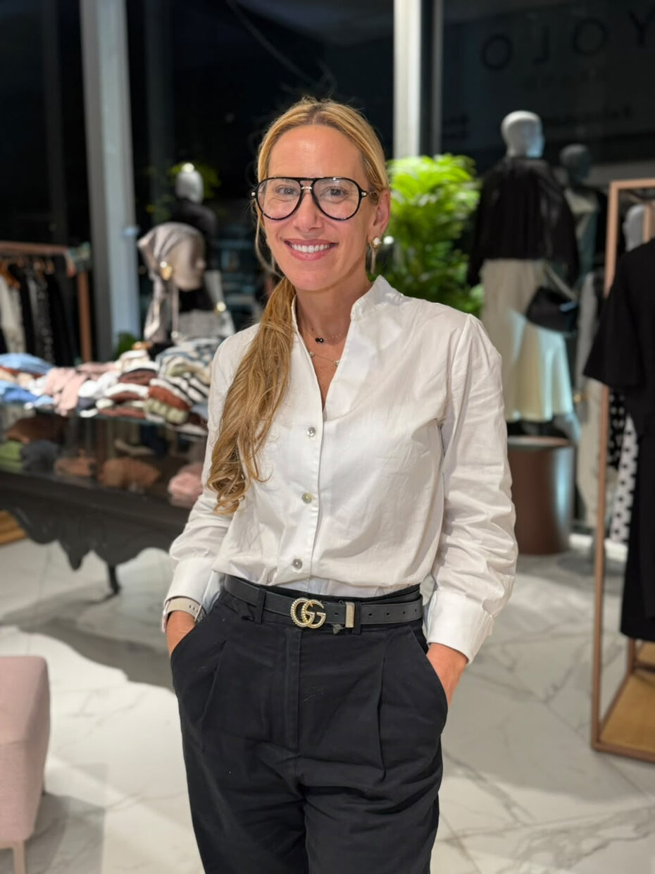 Ariana Leivas conferiu as novidades (Foto: Camila Braz/Divulgação