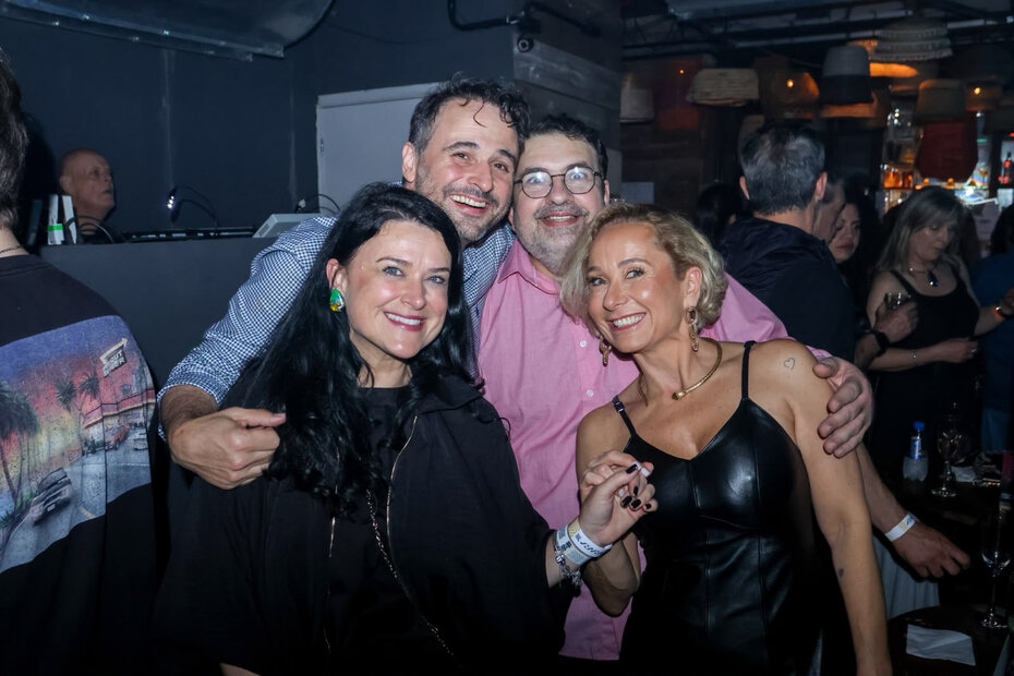 Tati Feldens, Ricardo Teixeira, Vicente Nolasco e Sofia Refinetti Teixeira (Foto: Dani Barcellos/Divulga&ccedil;&atilde;o)