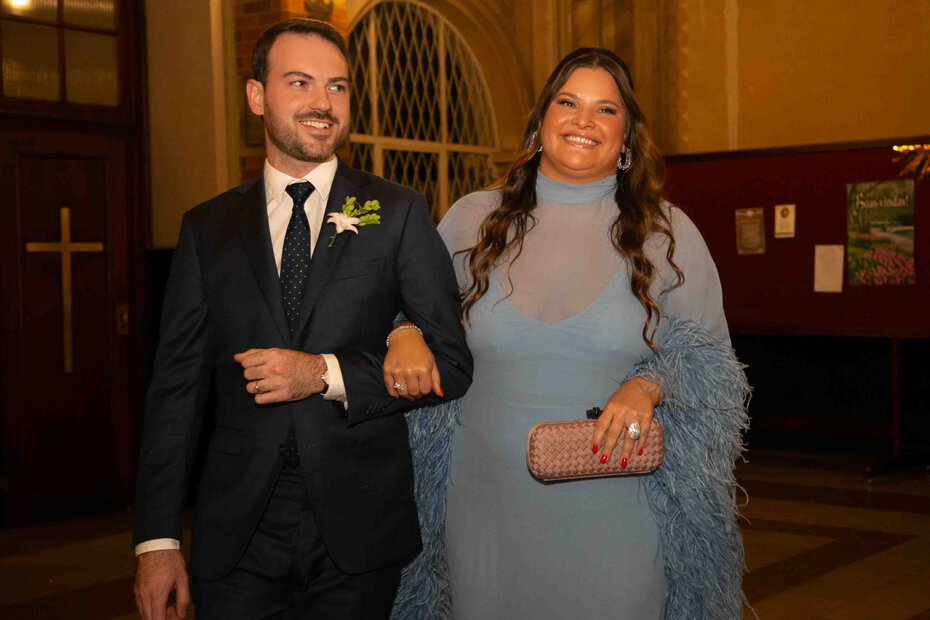 Walter Saraiva Wilms e Julia Teixeira Coufal Wilms (Foto: Lenara Petenuzzo/Divulgação)