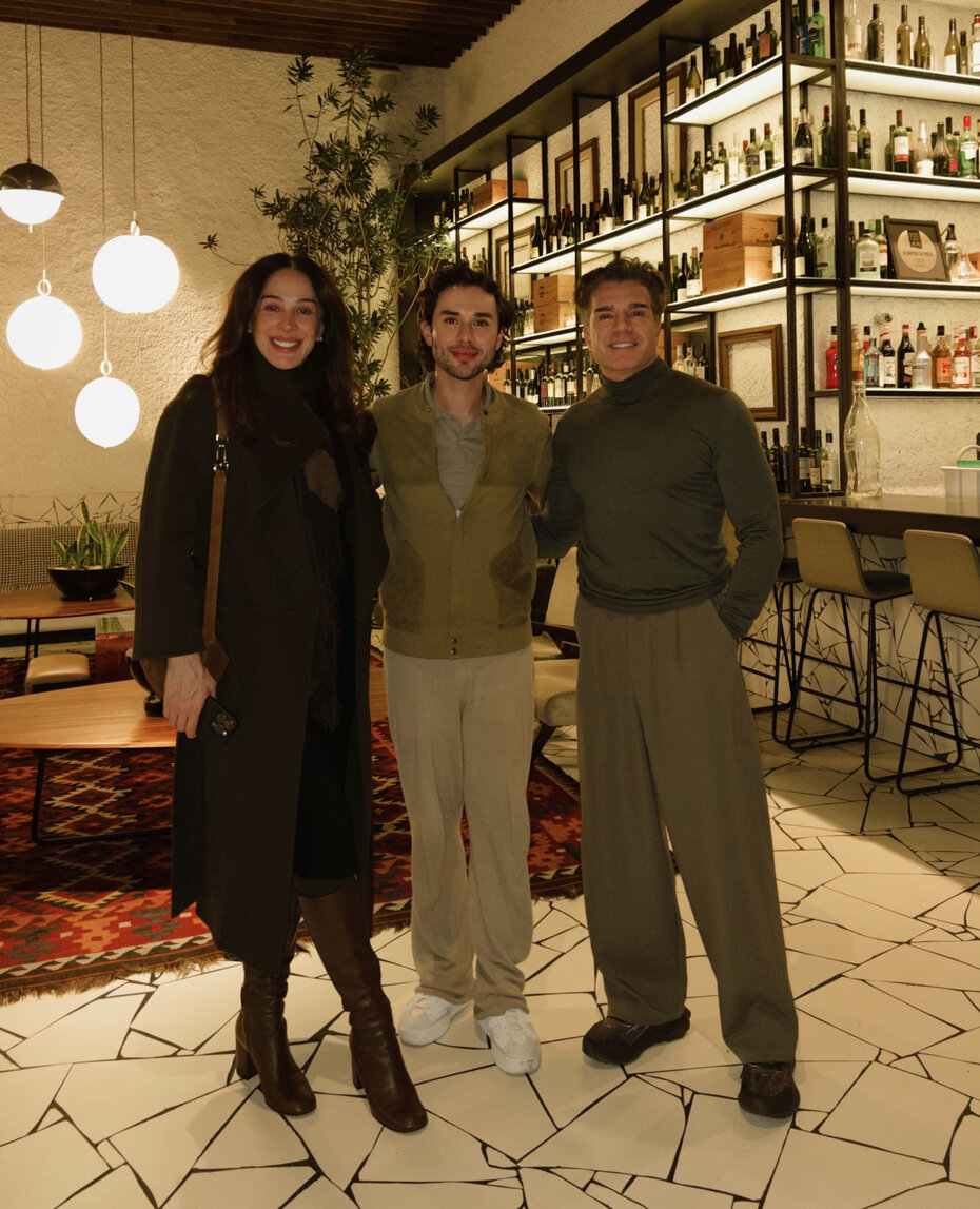 Claudia Raia, Rog&eacute;rio Potter e Jarbas Homem de Mello: giro gastron&ocirc;mico na capital (Foto: Divulga&ccedil;&atilde;o)